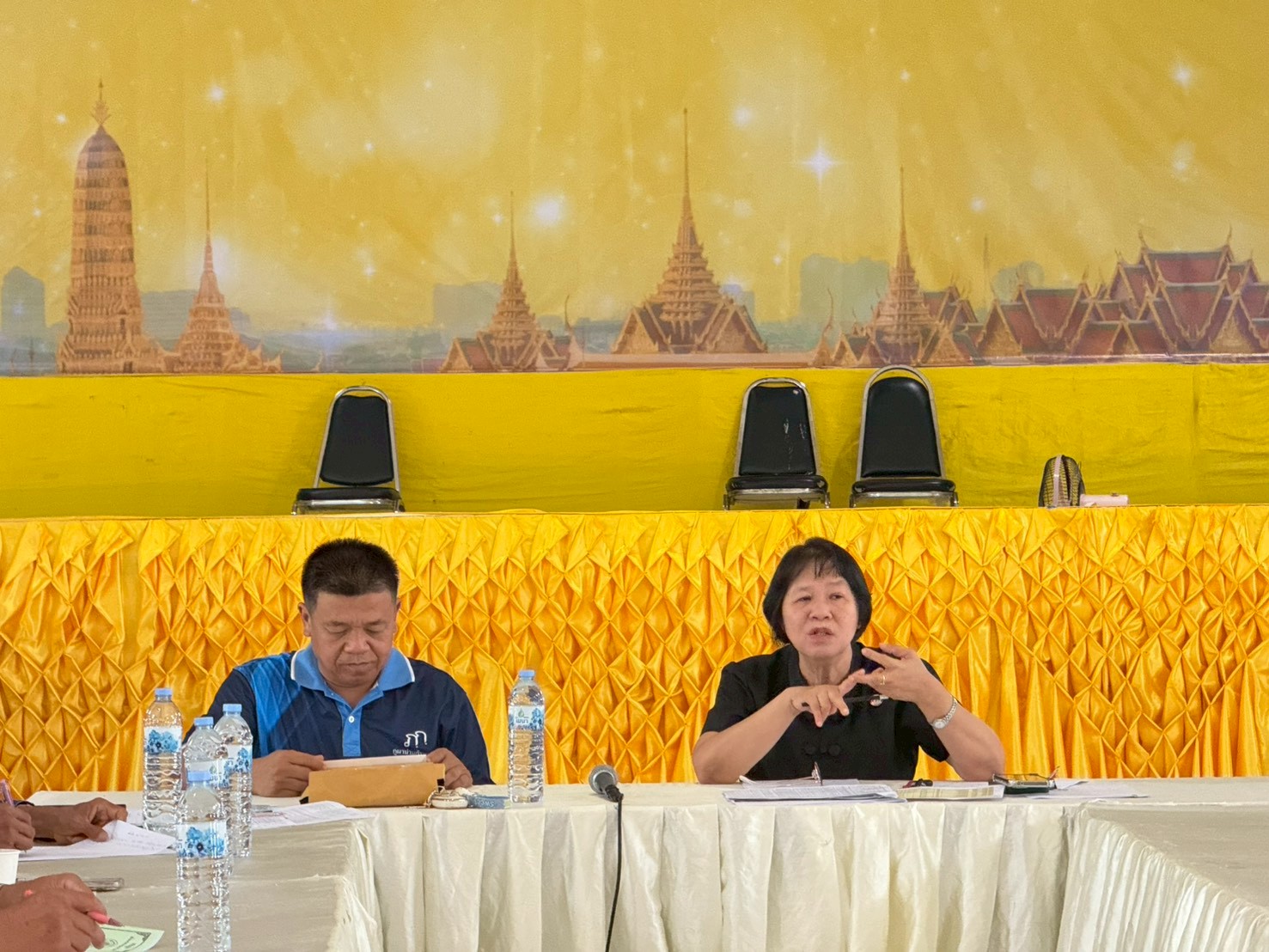 พช.ภูผาม่าน ประชุมเครือข่าย โคก หนอง นา อำเภอภูผาม่าน จังหวัดขอนแก่น 